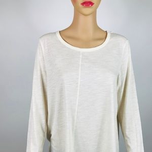 Scoop-Neck Top Warm Ivory K#30